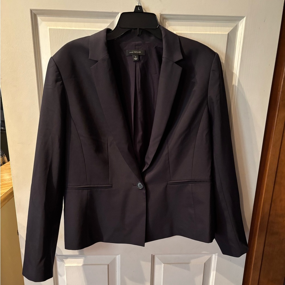 Ann Taylor Blazer in a charcoal color